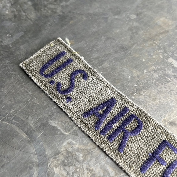 U.S. AIR FORCE embroidered tape patch - vintage - Picture 6 of 10